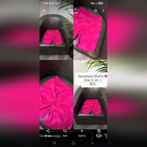 Gymshark Hot Pink Women's Bike Shorts